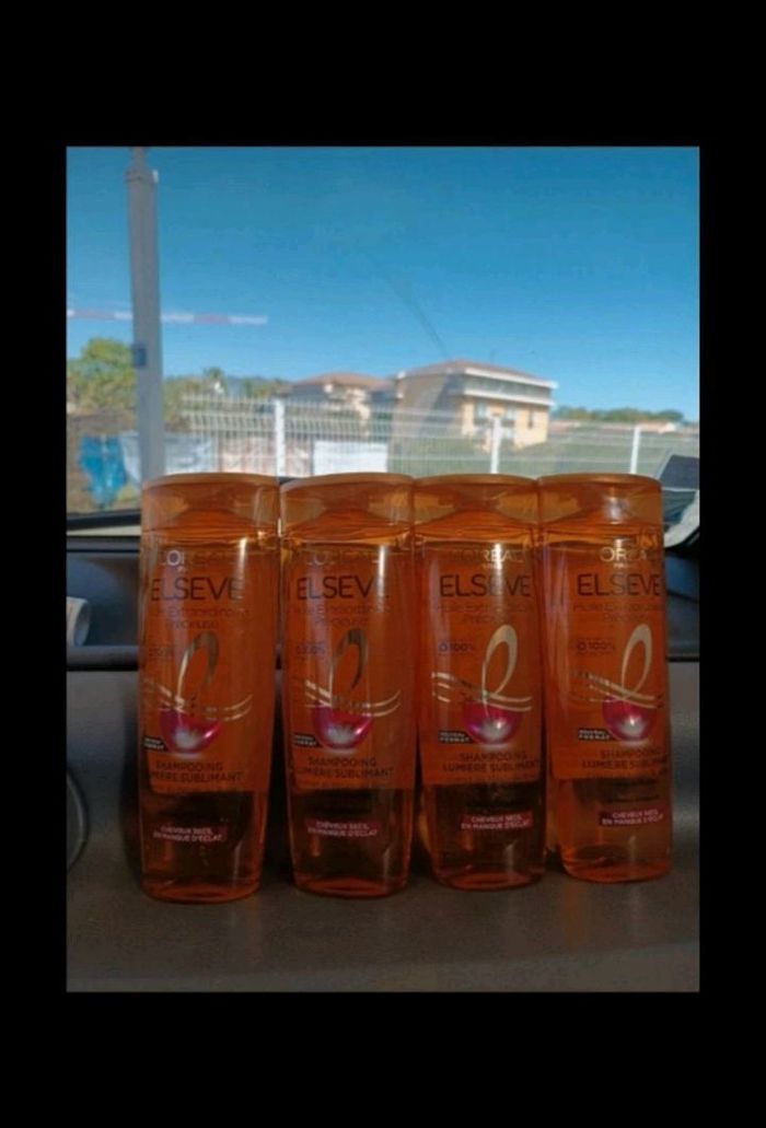 Lot de 4 shampoing