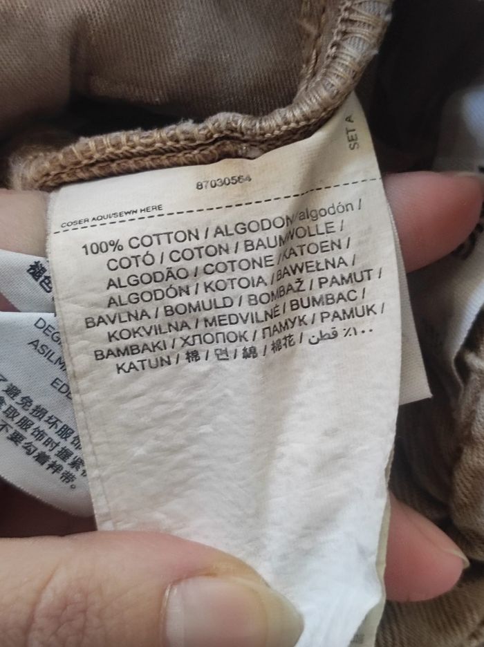 Jean boyfriend camel Taille 34 - photo numéro 4