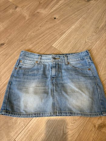 Mini jupe en jean Levis