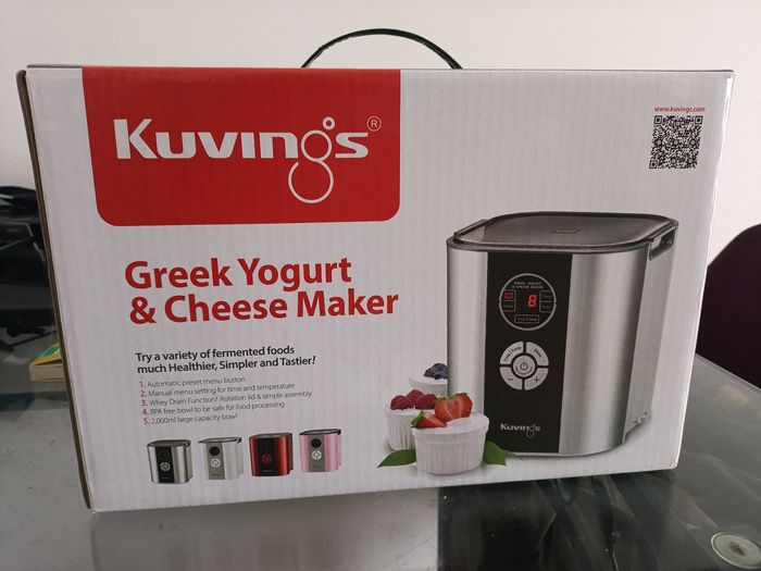 Kuvings Greek Yogurt & Cheese Maker – Machine a fermenter Neuf - photo numéro 6