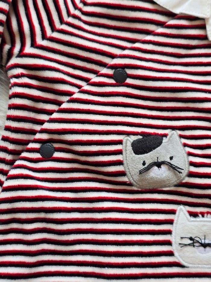 NEUF (non porté)🏷🤩😍🤎 superbe pyjama doux et chaud 9 mois garçon 🤩🤎😍 - photo numéro 3