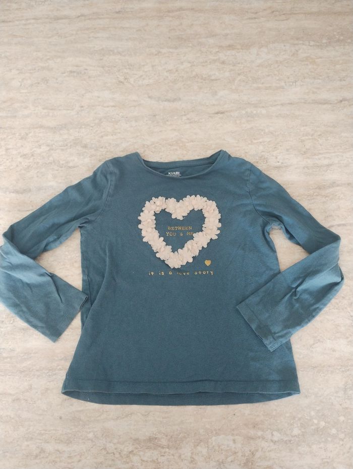 T-shirt manches longues Kiabi 8ans - photo numéro 1