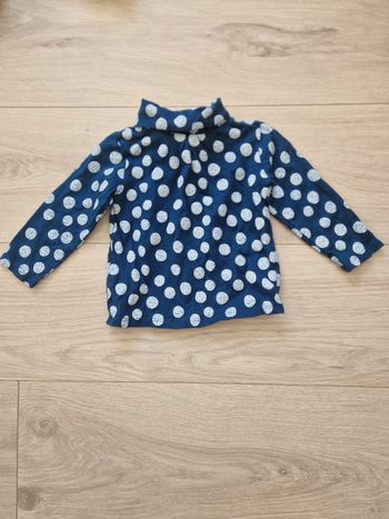 T-shirt bébé col roulé Tex 9 mois