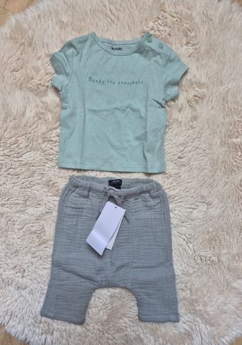 Ensemble été 1 mois Kiabi 