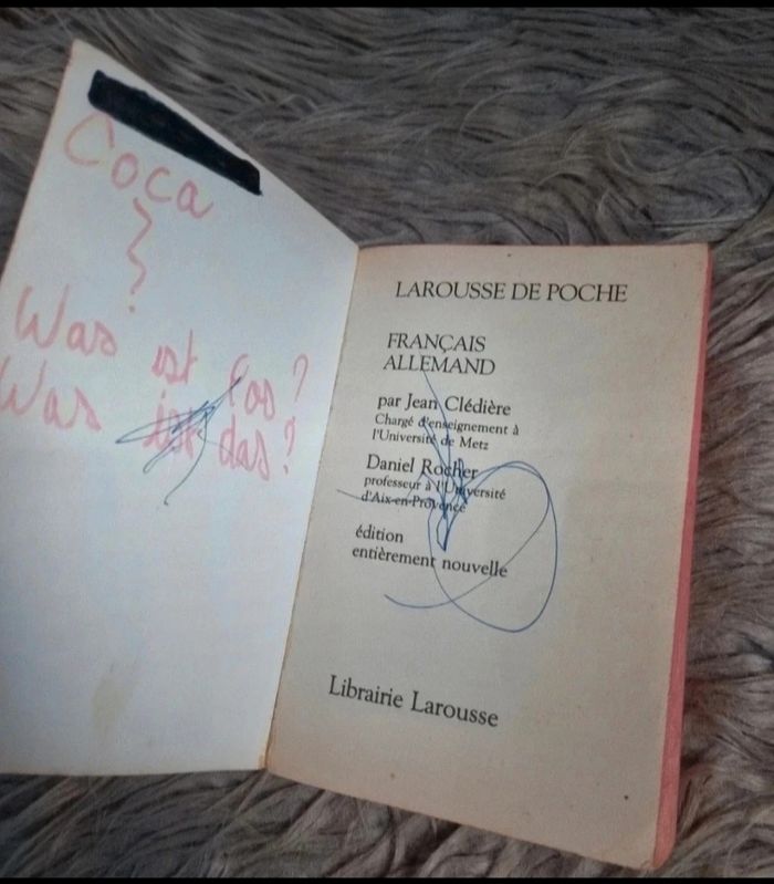 Dictionnaire Français-Allemand vintage - photo numéro 6