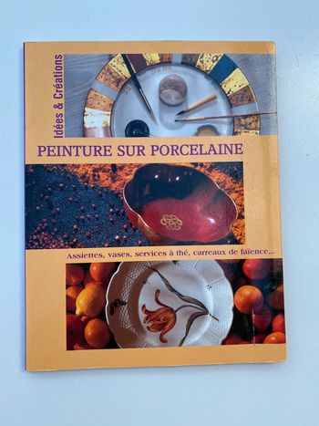 Livre peinture sur porcelaine