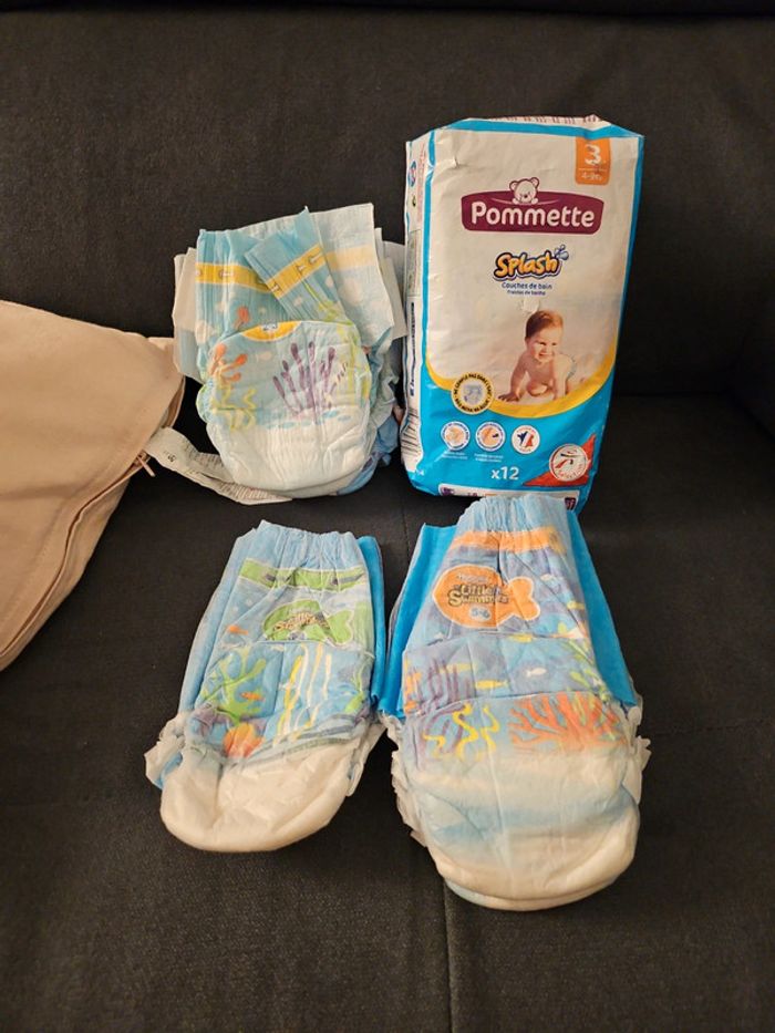 Lot couches de piscine