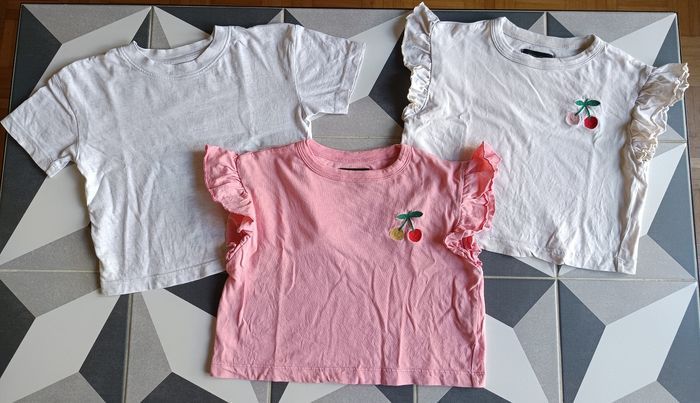 Lot de tee shirts manches courtes Monoprix kids 4 ans