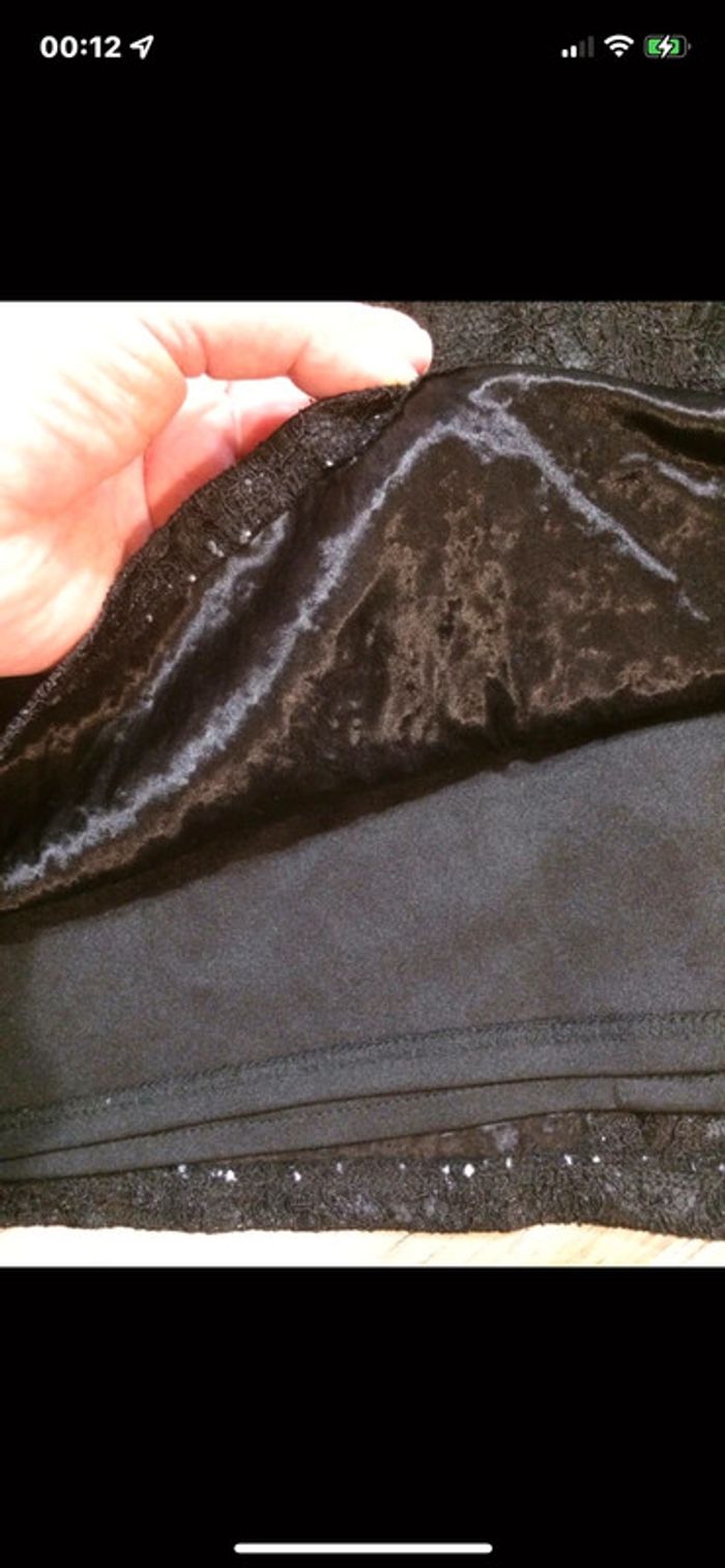 Robe élégante bureau en dentelle guipure taille 42 - photo numéro 5