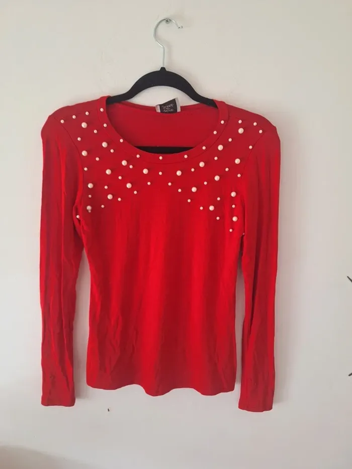Tee shirt Perles