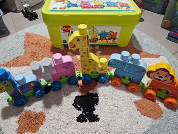 Maxi Abrick le train du zoo - Ecoiffier