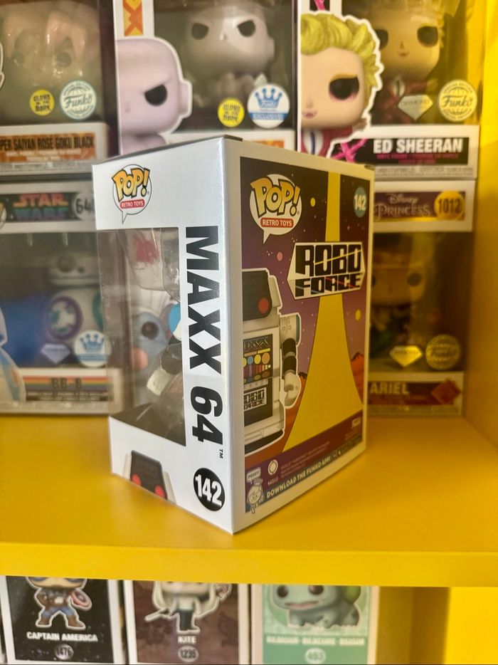 Funko Pop! Retro Toys 142 - Robo Force - Maxx 64 - photo numéro 3