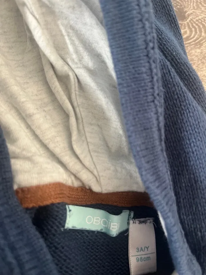 Pull obaibi 3 ans uni - photo numéro 2