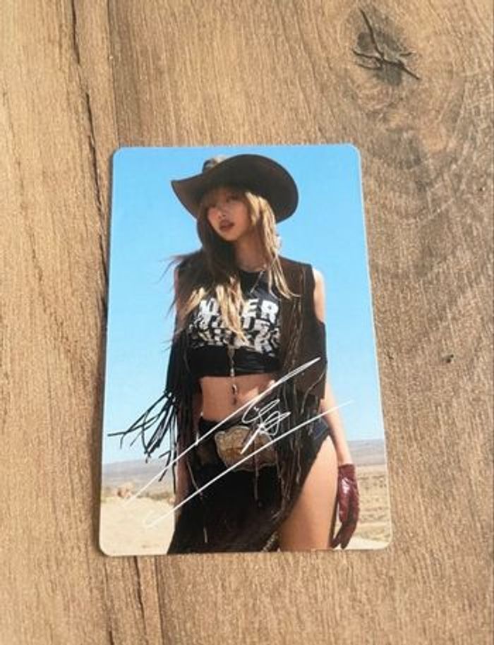 PC Card Lisa deadline blackpink