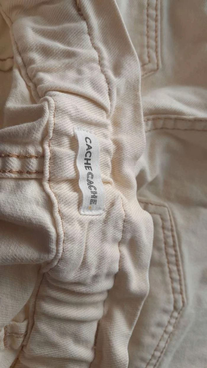 Short beige/crème - photo numéro 5