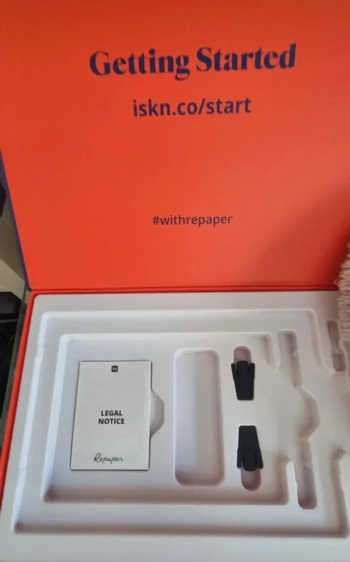 ISKN Repaper tablette graphique papier-crayon + stylet – comme neuve - photo numéro 8