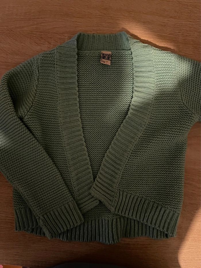 Gilet fille pailletée