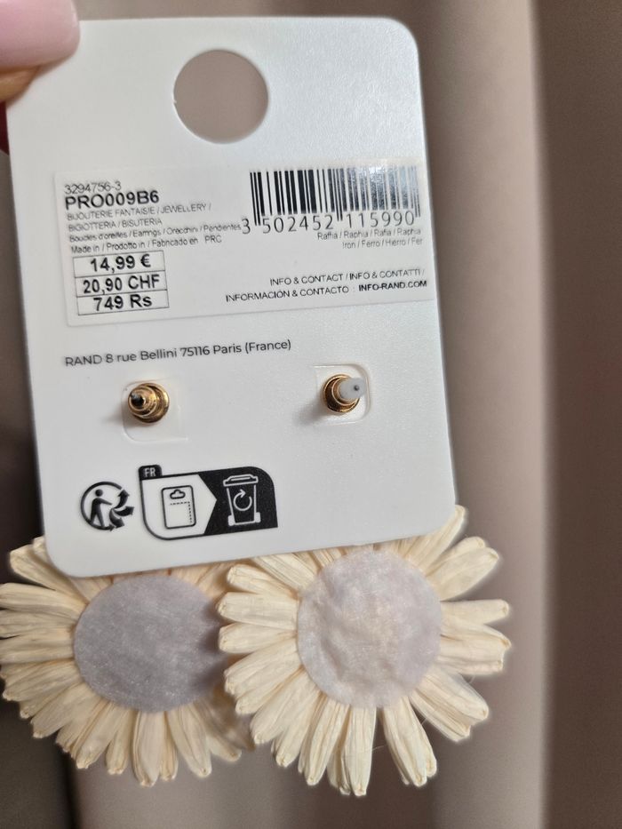 Boucles d'oreilles - photo numéro 3