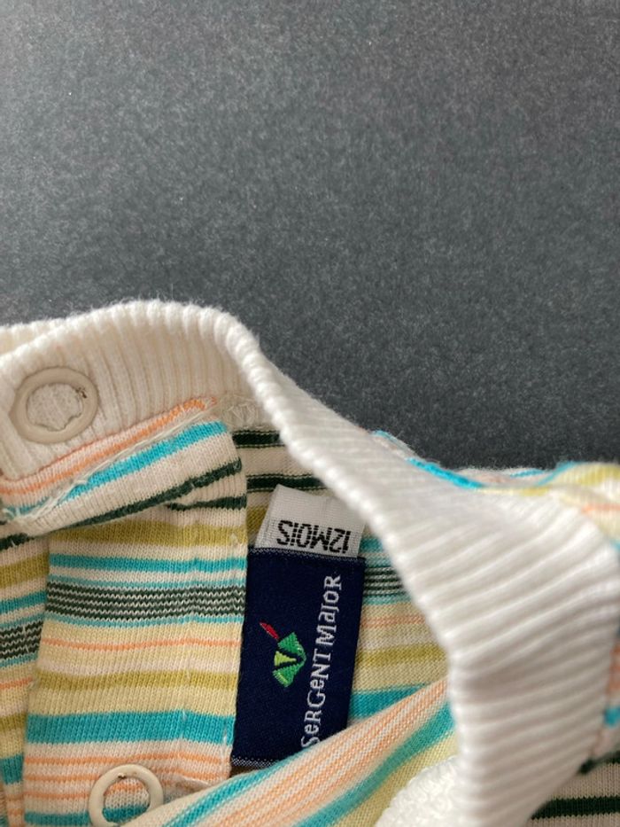 T-shirt Sergent Major 12 mois - photo numéro 3