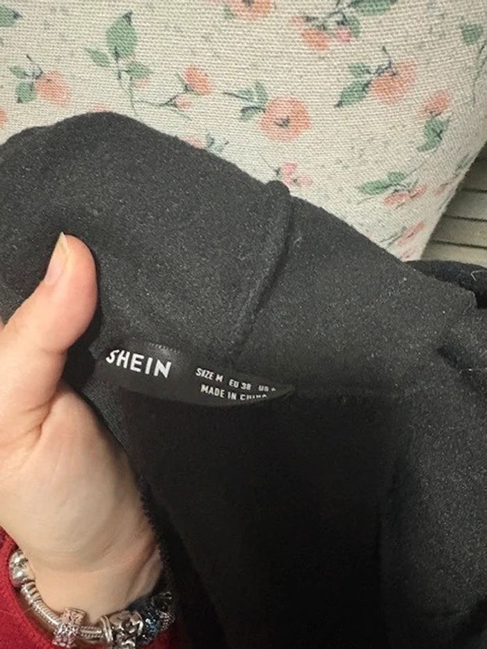 sweats à capuche Shein noir taille M - photo numéro 5