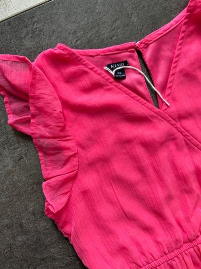 Robe rose pailletée - photo numéro 3