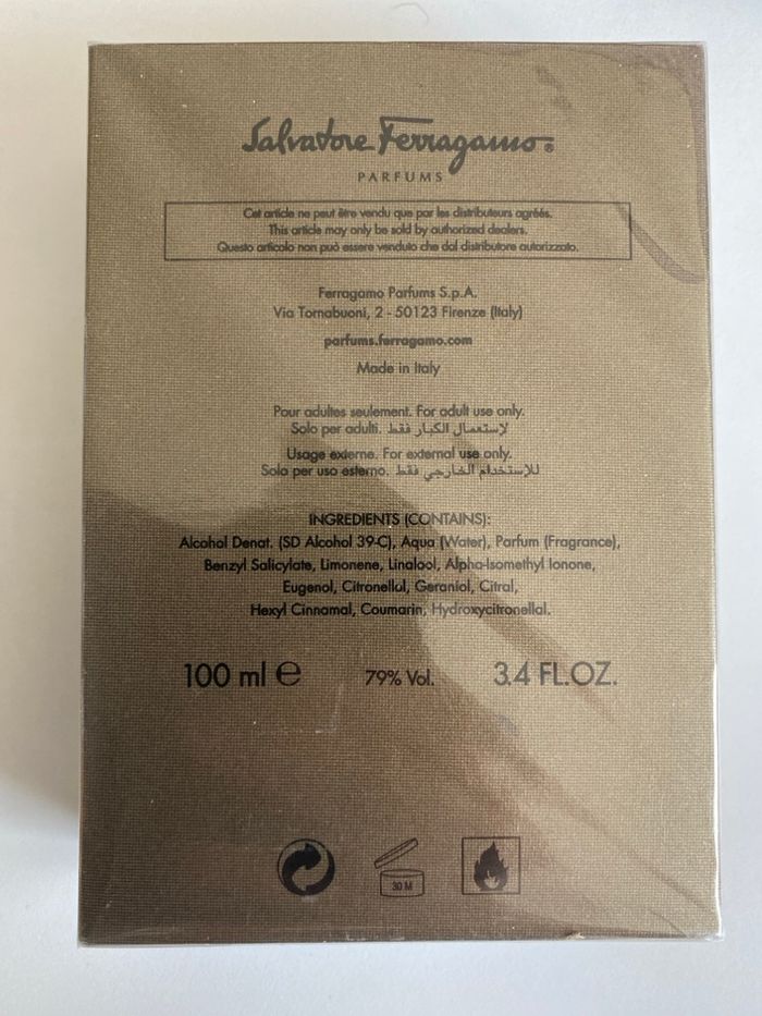 Salvatore Ferragamo parfum: Incanto  homme  neuf - photo numéro 3