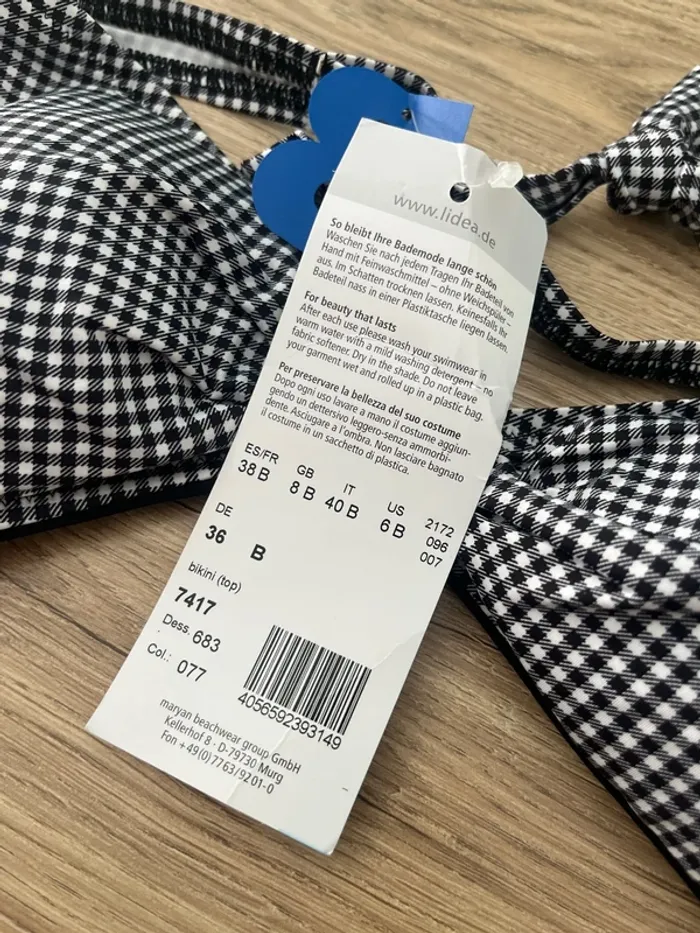 Haut de maillot Lidea Women taille 38 neuf - photo numéro 3