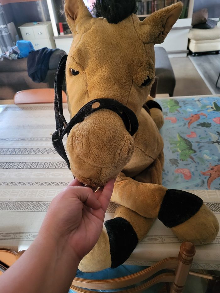 Grande peluche cheval - photo numéro 2