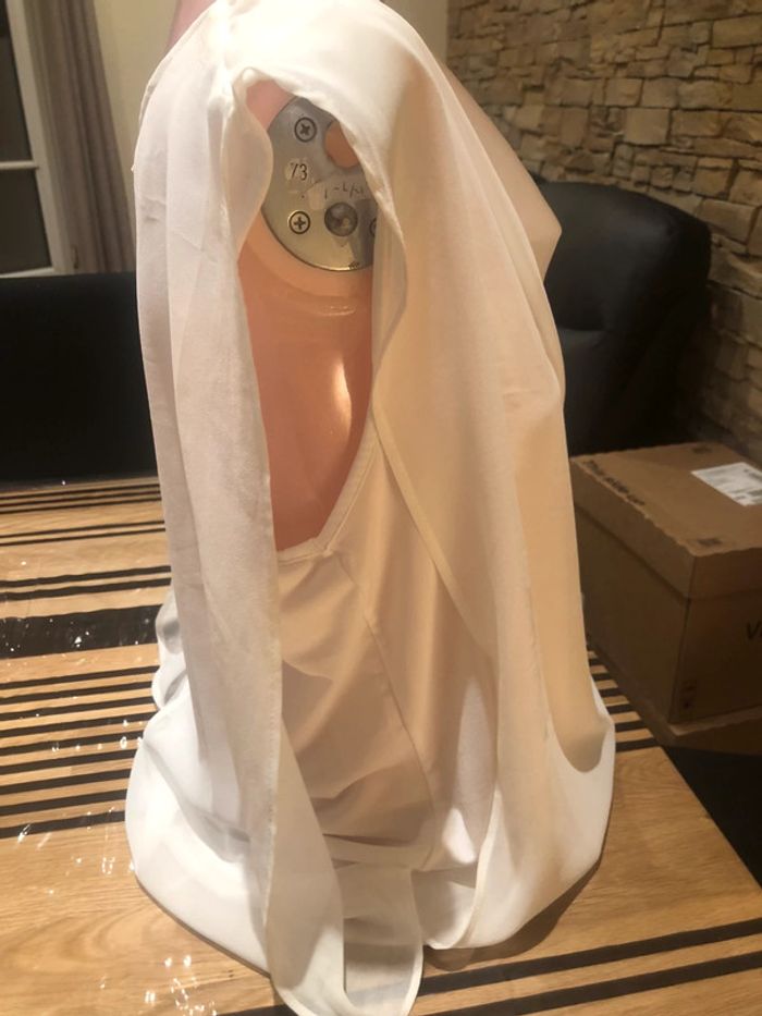 Joli haut blanc taille 4 Armand Thierry - photo numéro 4
