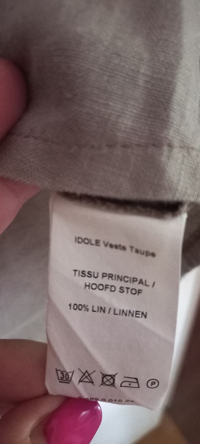 Veste en lin toscane - photo numéro 6