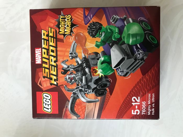 Lego  Marvel Super Heroes 76066 - Mighty Micros : Hulk contre Ultron