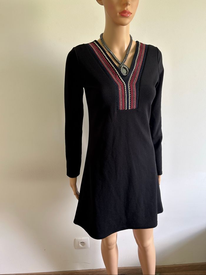 Robe noire à manches longues R.P Tamar taille S jamais portée - photo numéro 2