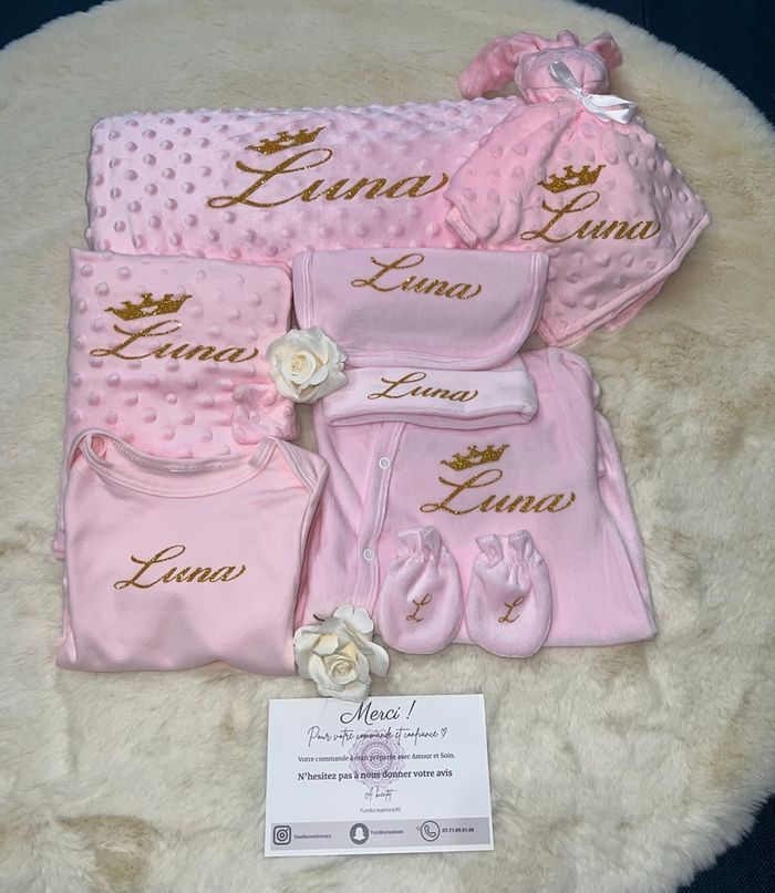 Kit naissance personnalisé baby Pink - photo numéro 3