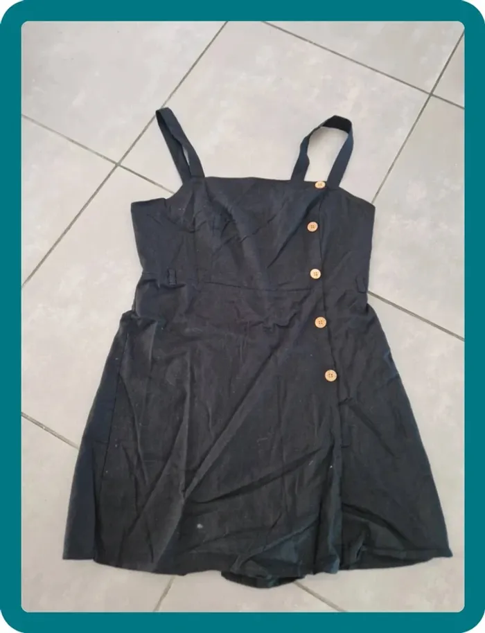 Combi-short noire