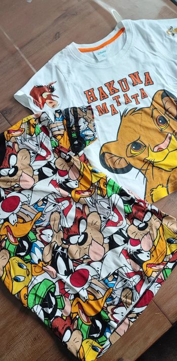 Lot de 2 tee-shirts 5 ans