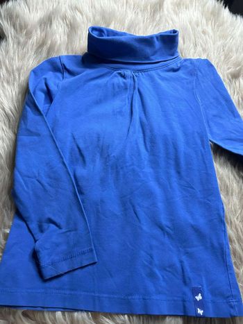 Sous pull bleu électrique NKY 4 ans