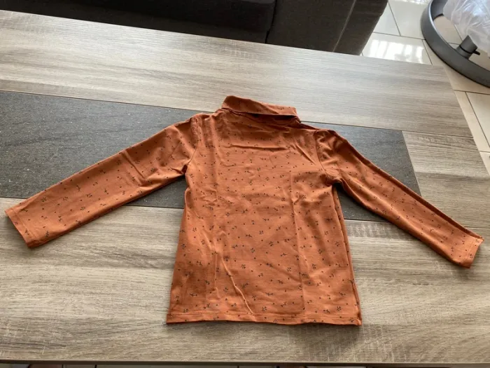 T shirt col roulé 5 ans vertbaudet - photo numéro 3