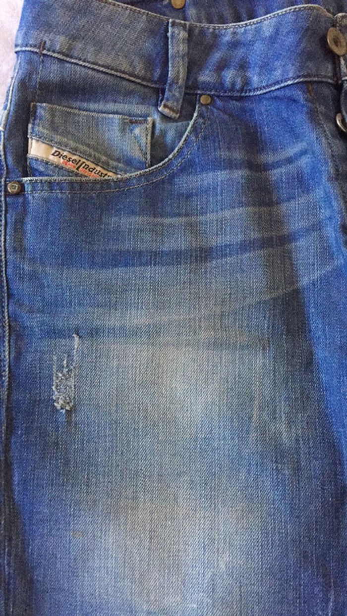 Bermuda short jean Diesel 26 - photo numéro 5