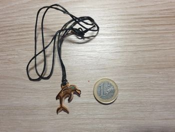 Superbe collier neuf dauphin tribal vintage