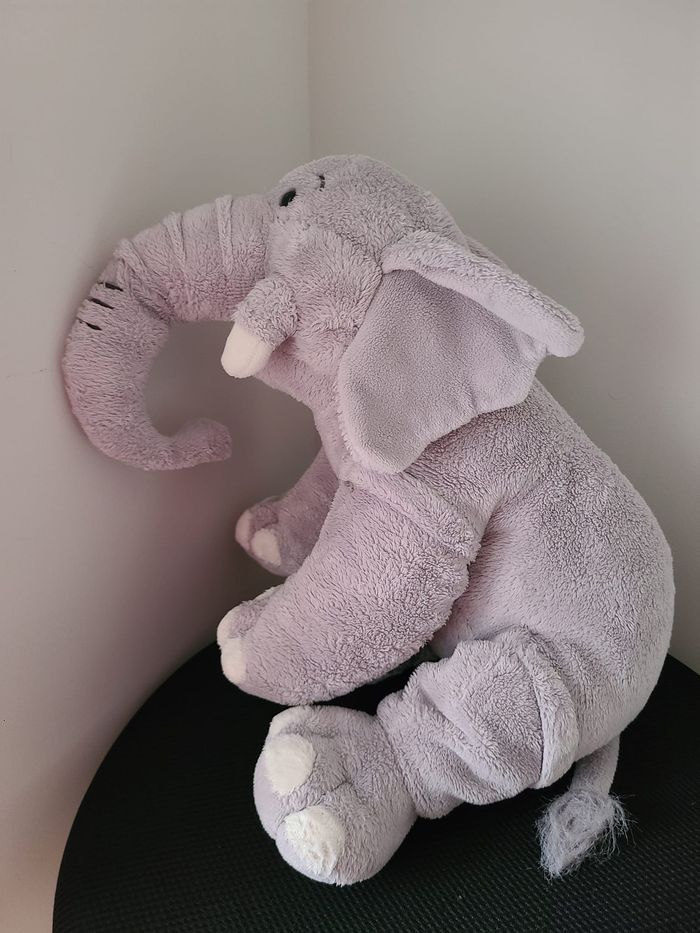 peluche éléphant - photo numéro 6