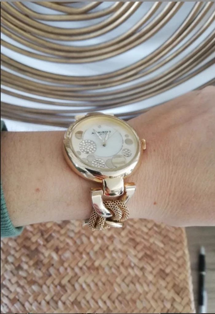 Montre dorée Akribos - photo numéro 4