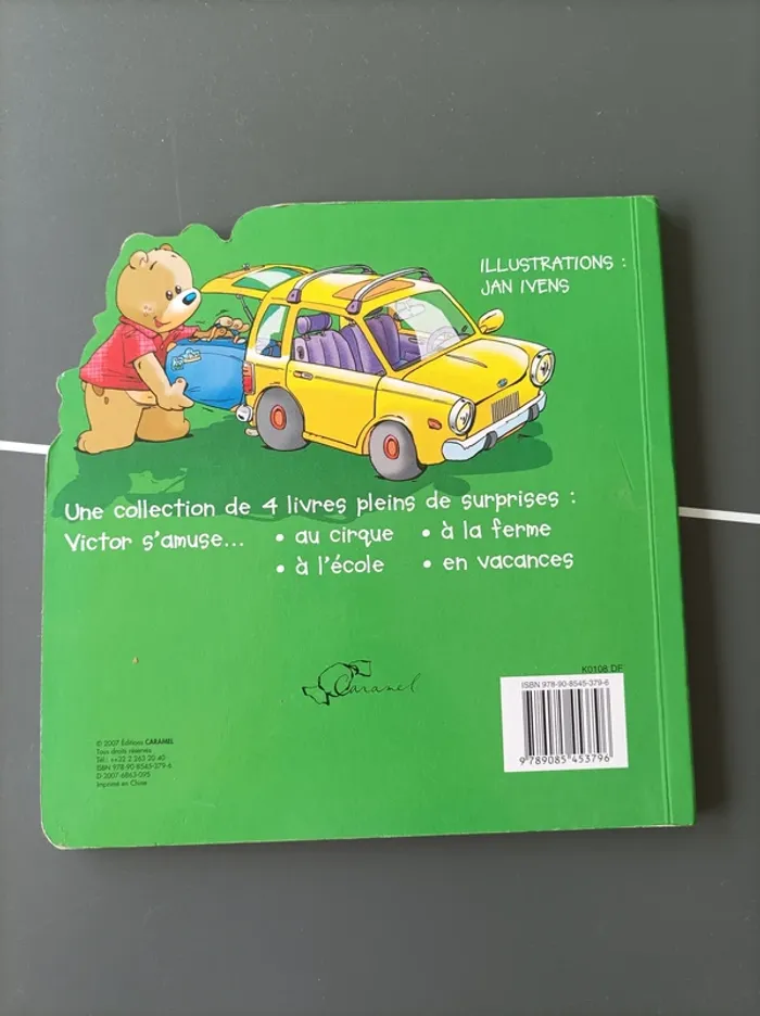 Livre enfant Victor S'amuse en vacances - photo numéro 3