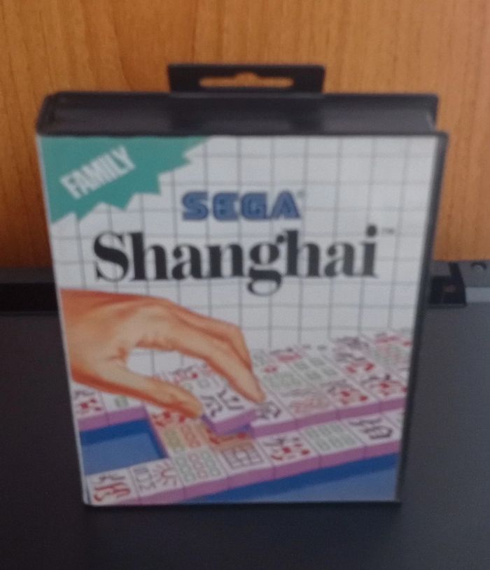 😍 rétro gaming sega master system Shanghai complet