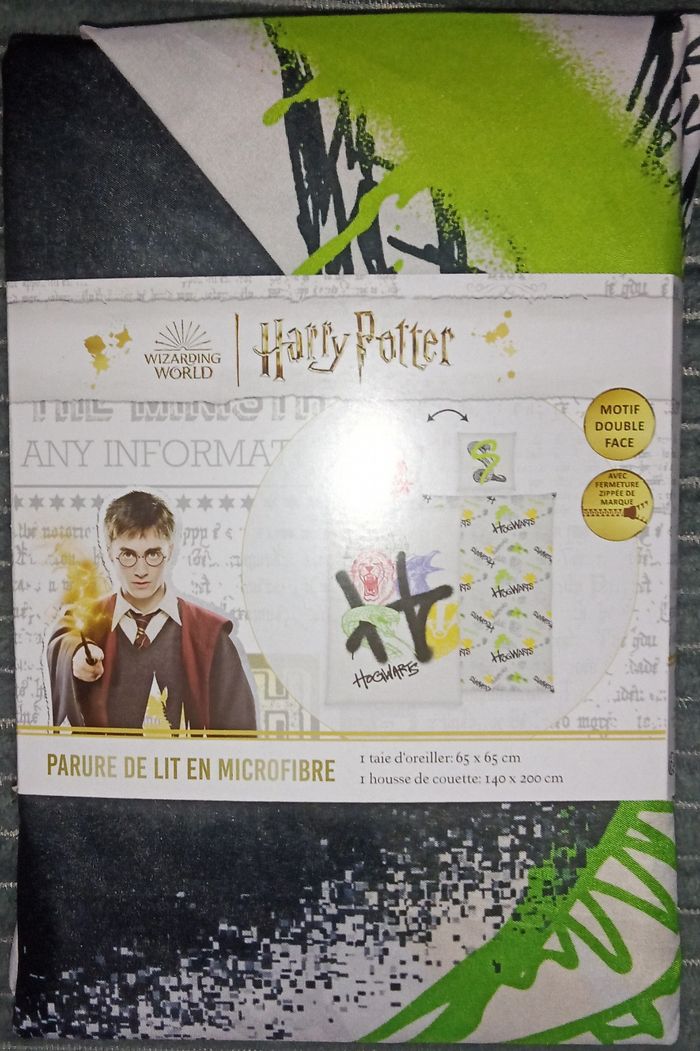 Taie d'oreiller et housse de couette Harry Potter - photo numéro 3