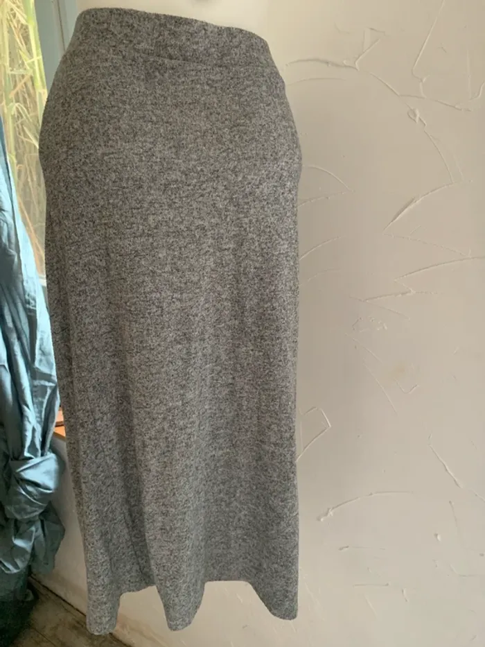 Jupe Tex longue grise pour l’automne taille L - photo numéro 6