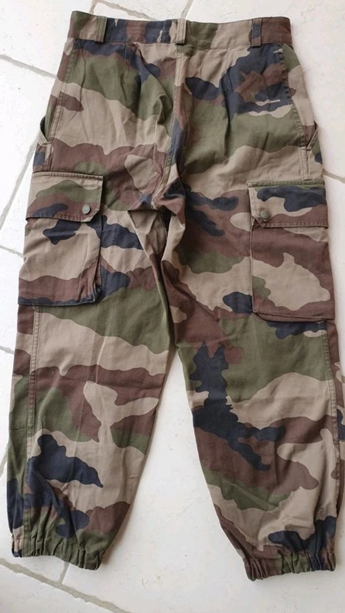 Pantalon toile camouflé - Taille S - photo numéro 3