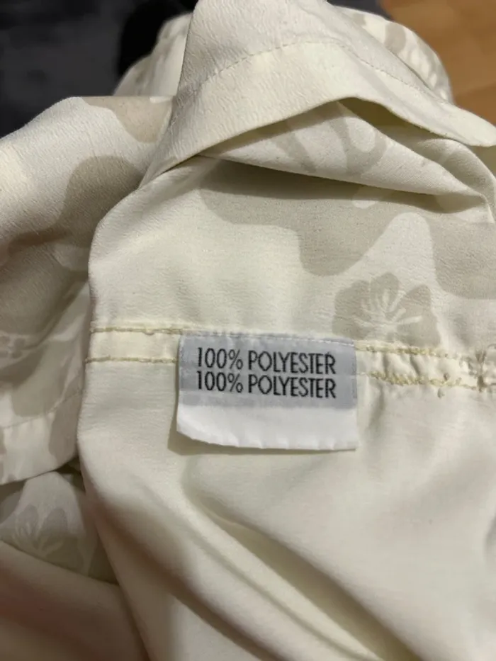 Chemise blanche et crème - photo numéro 7