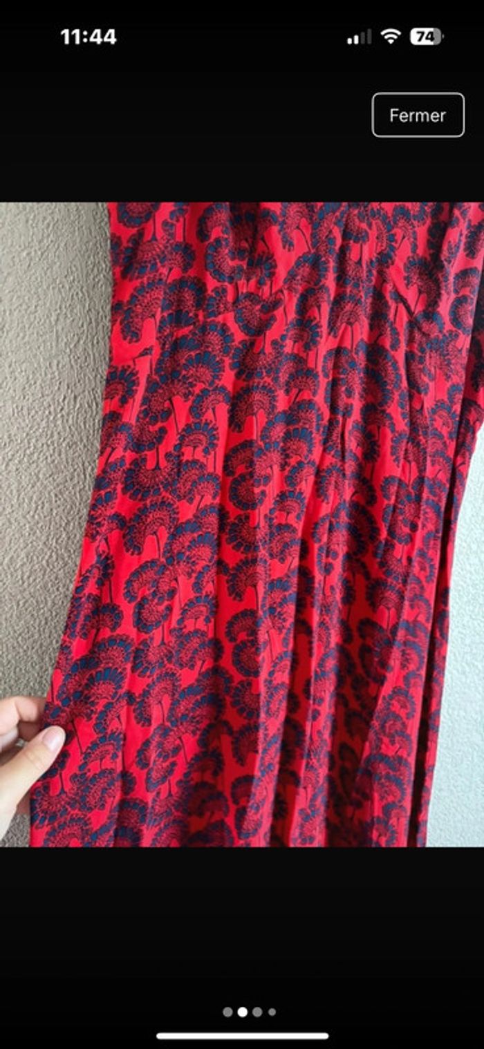 Robe longue rouge - photo numéro 2