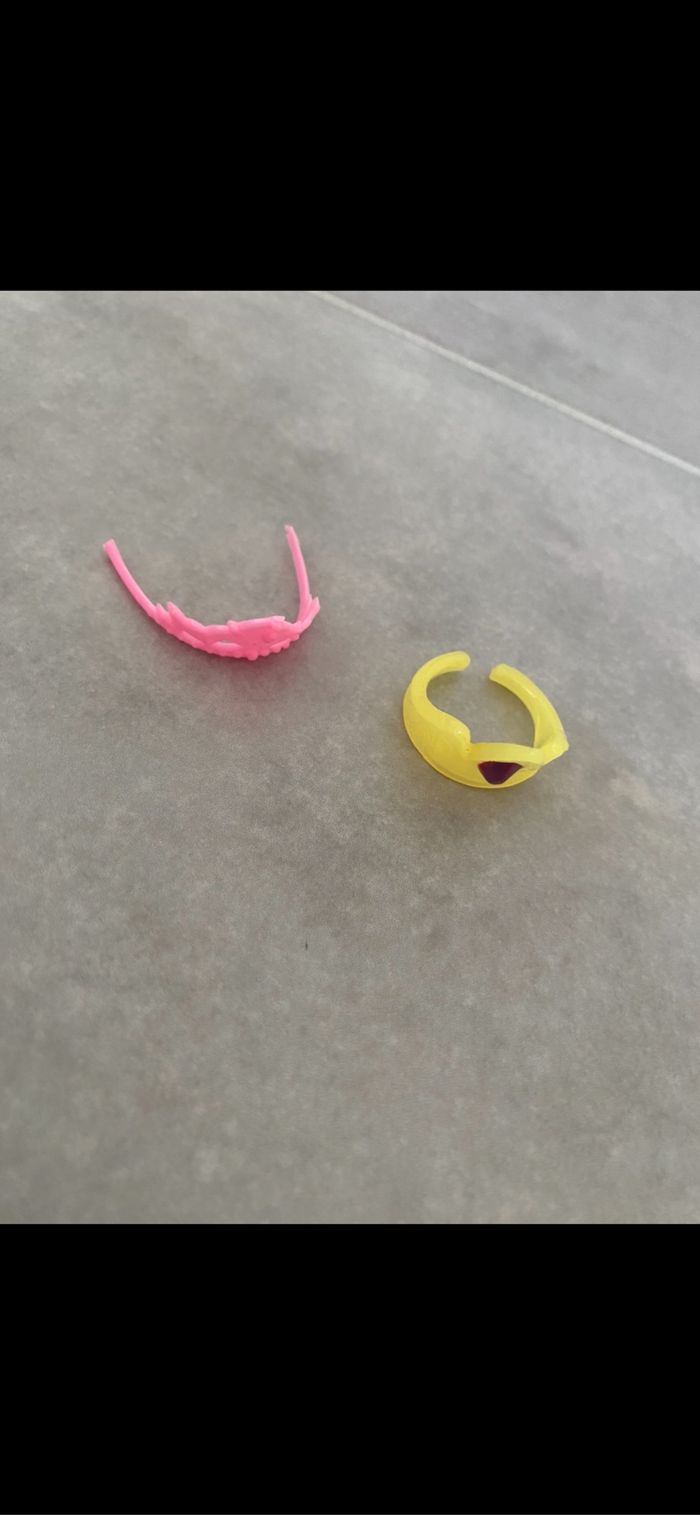 Lot de 2 couronnes pour poupée - photo numéro 2