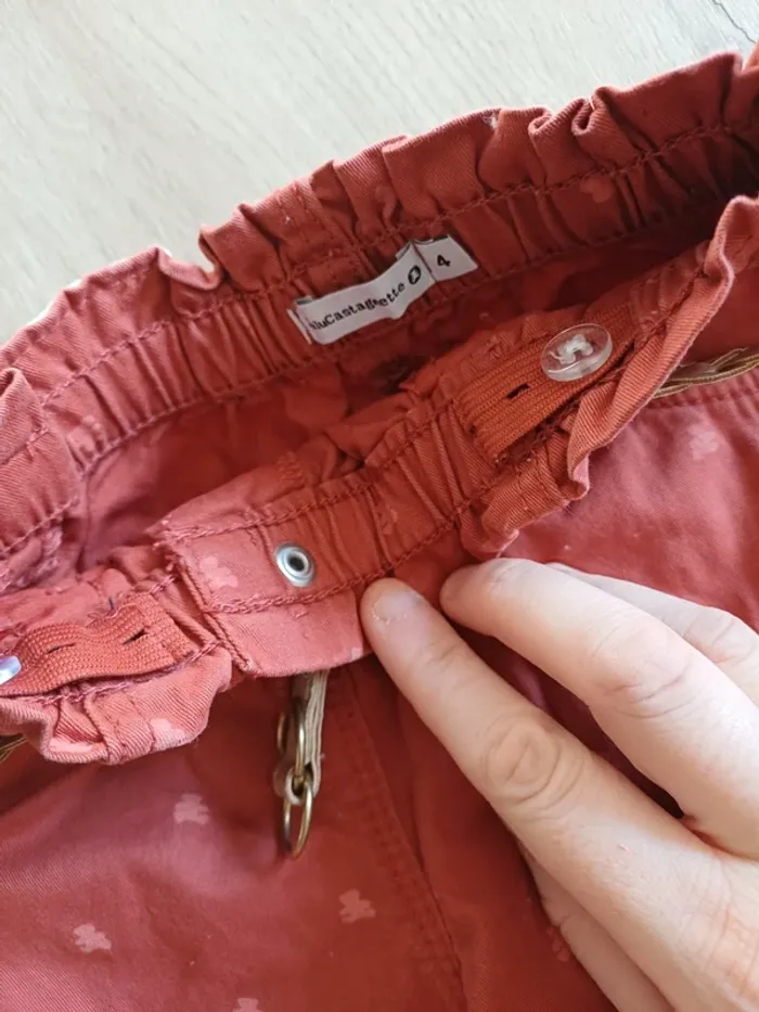 Pantalon ceinture lulu castagnette - photo numéro 5